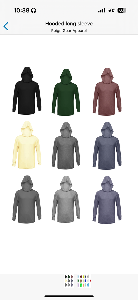 Hooded Dri-Fit Shirts