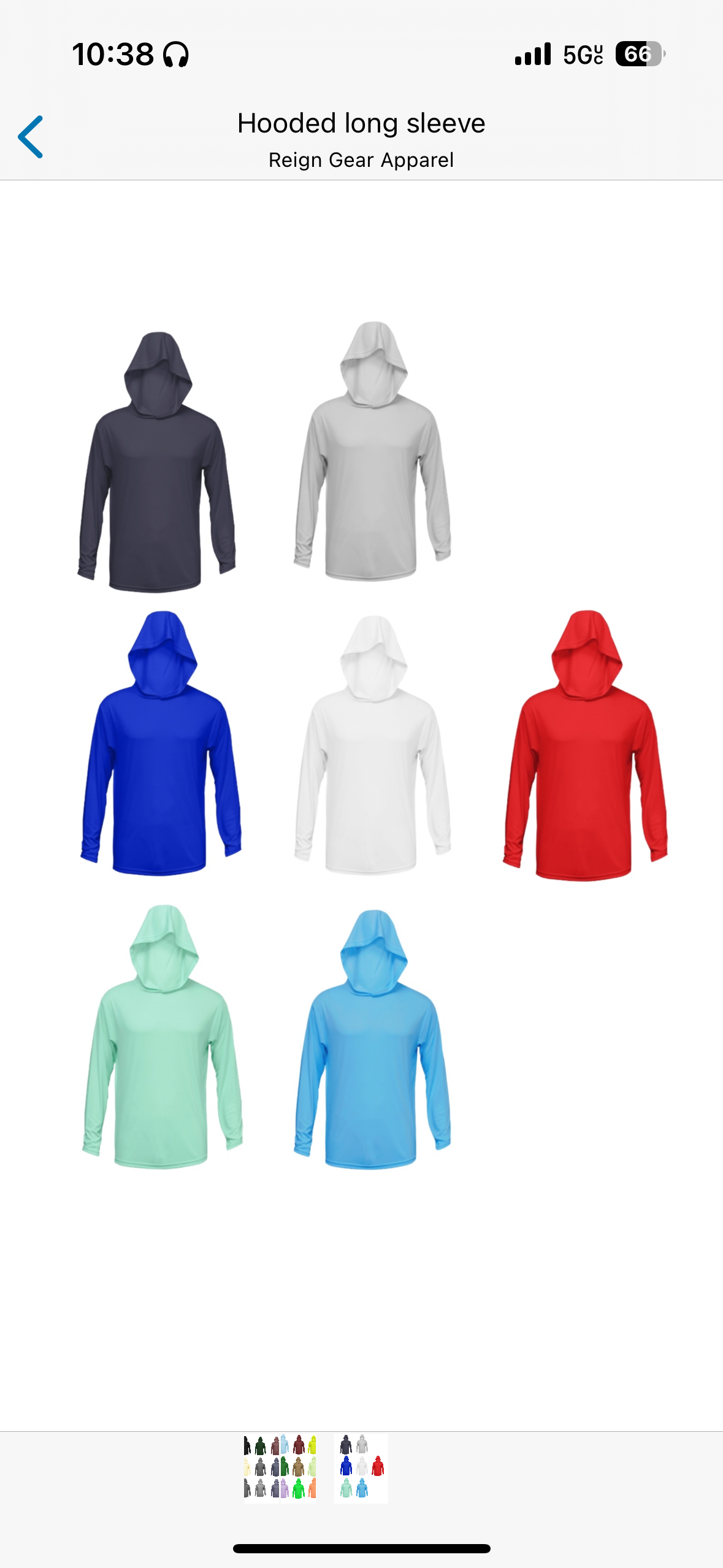 Hooded Dri-Fit Shirts