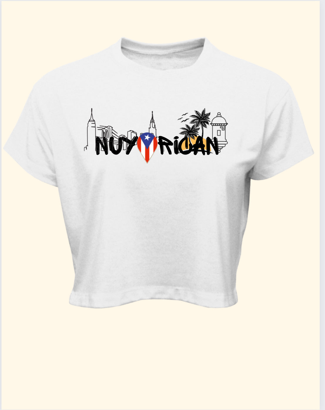 Nuyorican crop top